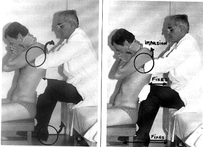 Manipulation aux genoux
