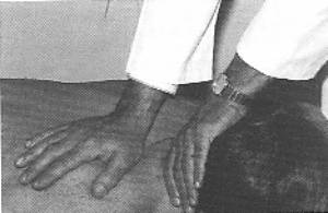 Manipulation cervicale